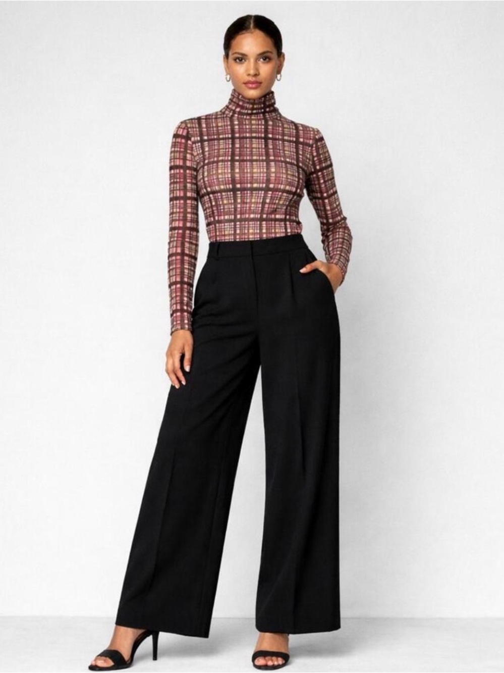 LARA WORTHINGTON X ATOIR WOMENS 004 TOP PINK CHECK Sizes: S/8(4), XL/14